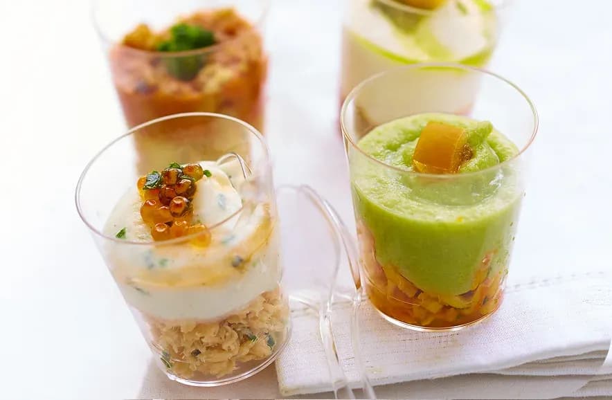 Savory verrines